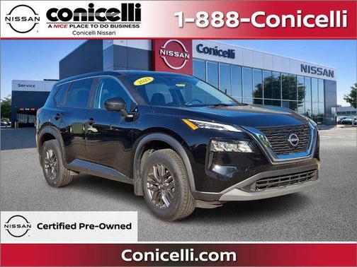 Super Black 2023 Nissan Rogue S