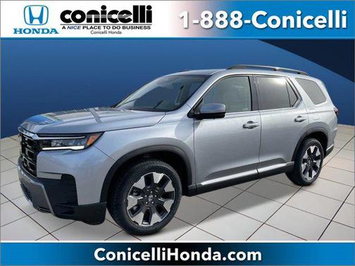 Solar Silver Metallic 2026 Honda Pilot Touring 8-Passenger