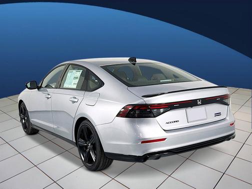 Solar Silver Metallic 2026 Honda Accord Hybrid Sport-L