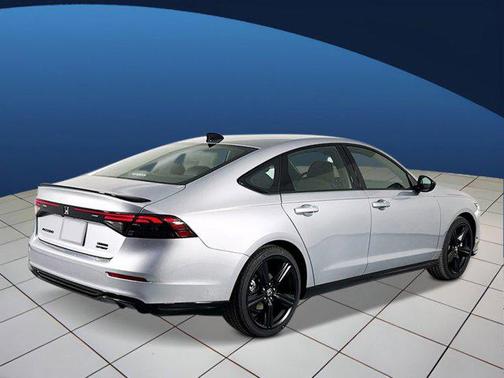 Solar Silver Metallic 2026 Honda Accord Hybrid Sport-L