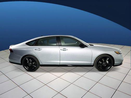 Solar Silver Metallic 2026 Honda Accord Hybrid Sport-L