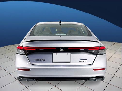 Solar Silver Metallic 2026 Honda Accord Hybrid Sport-L