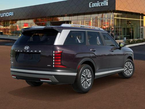 Galaxy Maroon Pearl 2026 Hyundai Palisade Hybrid SEL 7P