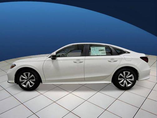 Platinum White Pearl 2026 Honda Civic LX