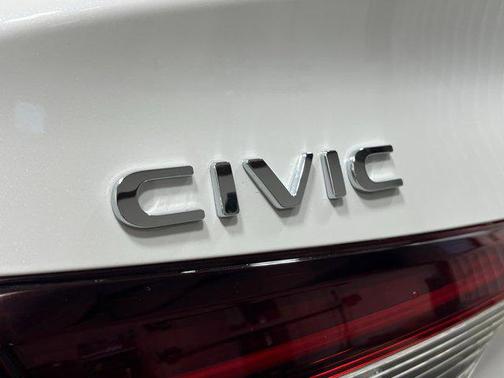 Platinum White Pearl 2026 Honda Civic LX