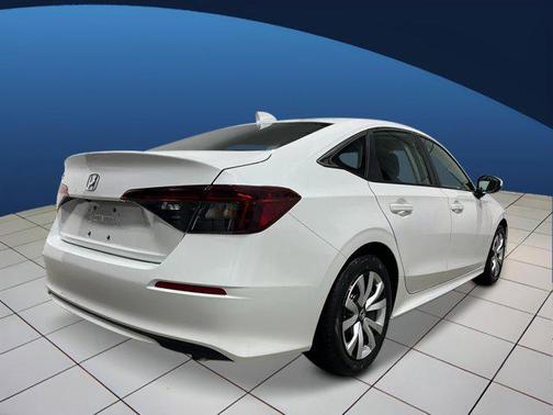 Platinum White Pearl 2026 Honda Civic LX