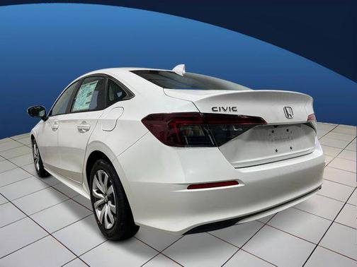 Platinum White Pearl 2026 Honda Civic LX