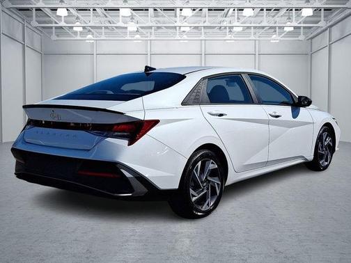 Serenity White 2025 Hyundai ELANTRA Sport