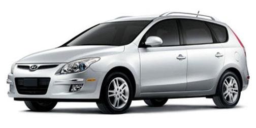 Shimmering Silver 2011 Hyundai Elantra Touring SE