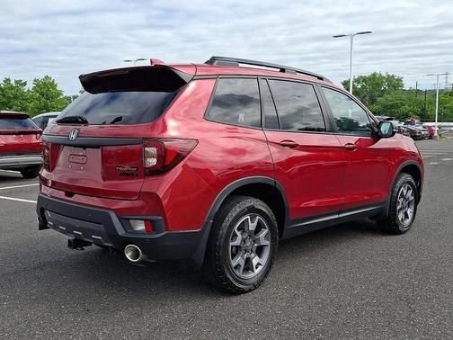 Radiant Red Metallic II 2023 Honda Passport AWD TrailSport