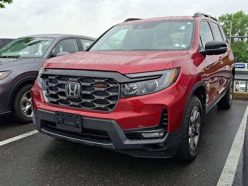 Radiant Red Metallic II 2023 Honda Passport AWD TrailSport