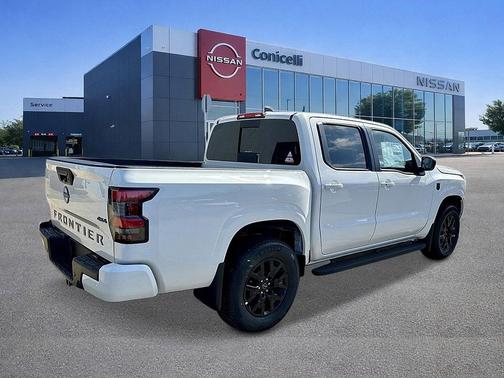 Glacier White 2026 Nissan Frontier SV