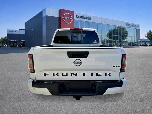 Glacier White 2026 Nissan Frontier SV