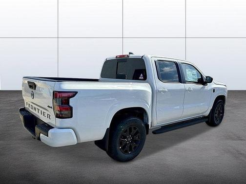 Glacier White 2026 Nissan Frontier SV