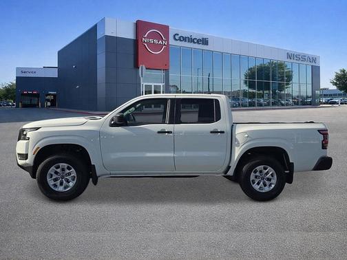 Glacier White 2026 Nissan Frontier S