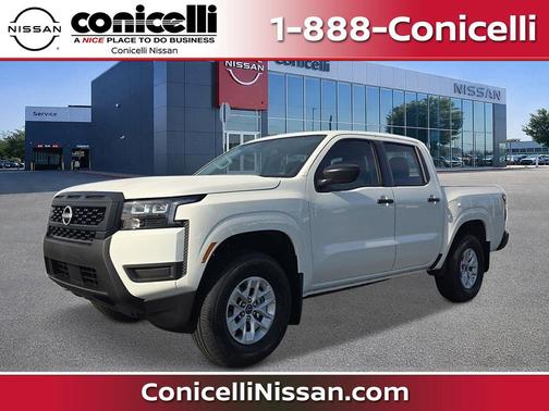 Glacier White 2026 Nissan Frontier S