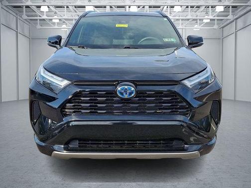 Midnight Black Metallic 2023 Toyota RAV4 Hybrid SE
