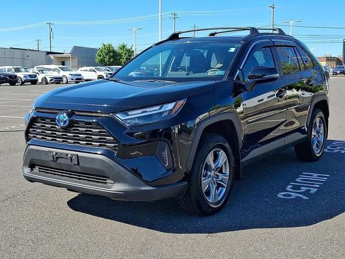Midnight Black Metallic 2024 Toyota RAV4 Hybrid XLE