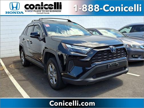 Midnight Black Metallic 2024 Toyota RAV4 Hybrid XLE