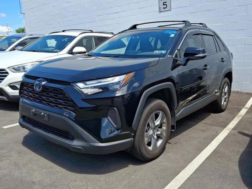Midnight Black Metallic 2024 Toyota RAV4 Hybrid XLE
