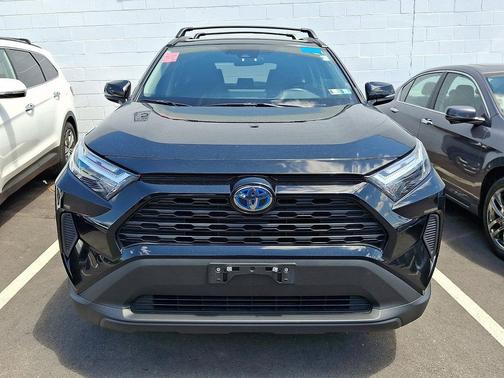 Midnight Black Metallic 2024 Toyota RAV4 Hybrid XLE