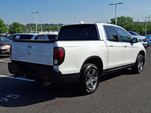 Platinum White Pearl 2023 Honda Ridgeline RTL