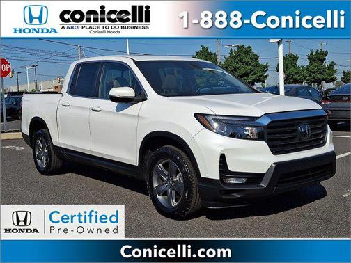 Platinum White Pearl 2023 Honda Ridgeline RTL