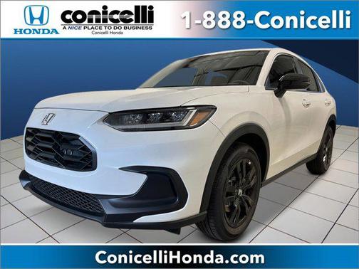 Platinum White Pearl 2026 Honda HR-V AWD Sport