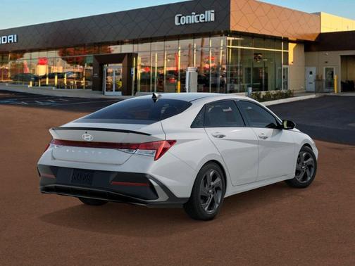 Serenity White 2026 Hyundai ELANTRA Sport