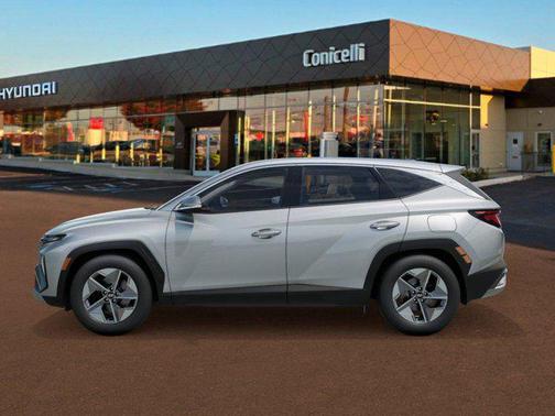 Shimmering Silver 2026 Hyundai TUCSON Hybrid SEL