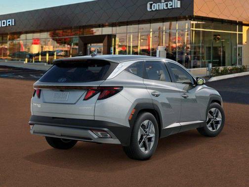 Shimmering Silver 2026 Hyundai TUCSON Hybrid SEL