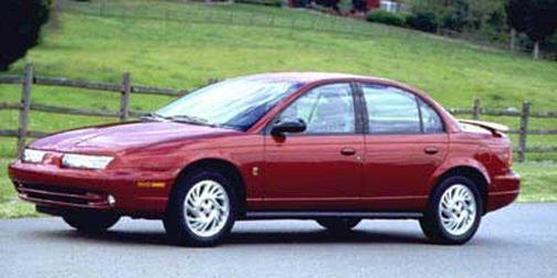Gold 1998 Saturn SL 2