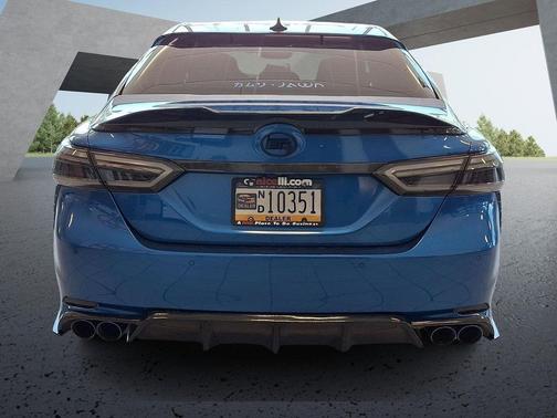 Blue 2018 Toyota Camry XSE