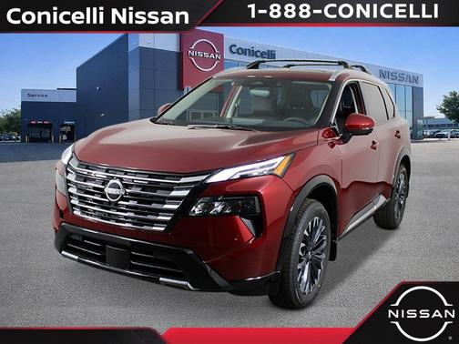 Scarlet Ember Tintcoat 2026 Nissan Rogue Platinum