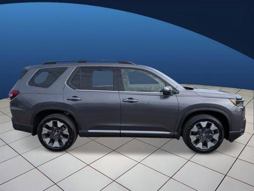 Modern Steel Metallic 2026 Honda Pilot Elite