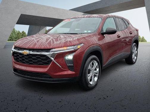 Crimson Metallic 2024 Chevrolet Trax LS