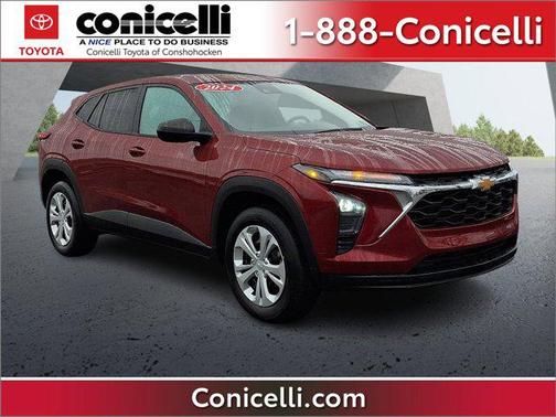 Crimson Metallic 2024 Chevrolet Trax LS