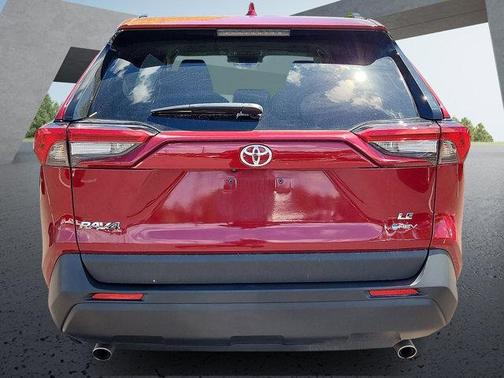 Ruby Flare Pearl 2025 Toyota RAV4 Hybrid LE