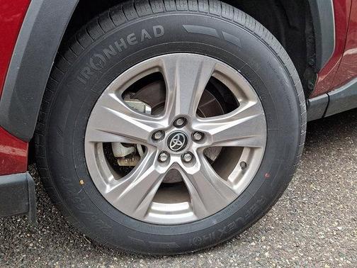 Ruby Flare Pearl 2025 Toyota RAV4 Hybrid LE