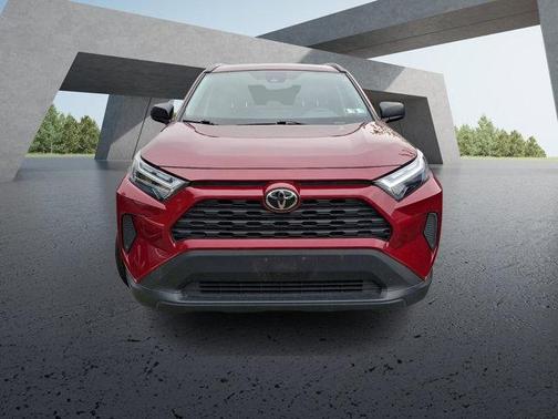 Ruby Flare Pearl 2025 Toyota RAV4 Hybrid LE
