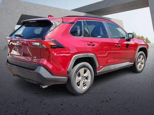 Ruby Flare Pearl 2025 Toyota RAV4 Hybrid LE