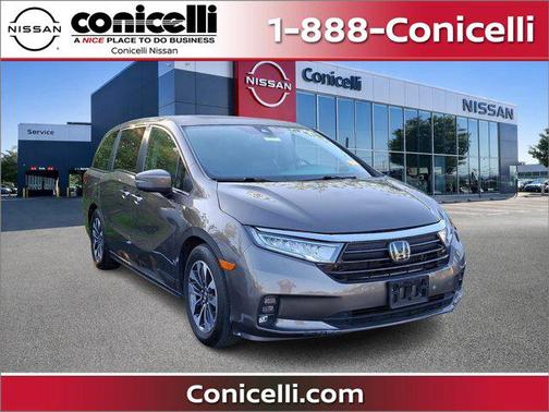Gray 2022 Honda Odyssey EX-L