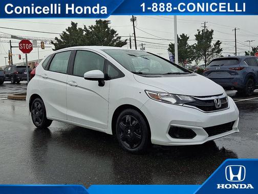 Platinum White Pearl 2019 Honda Fit LX