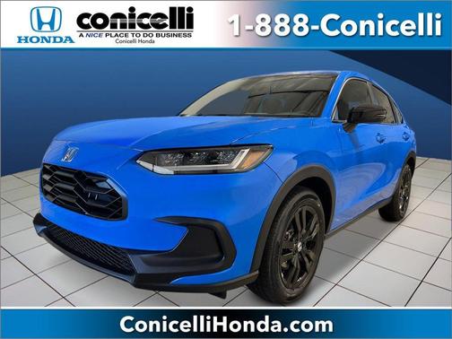 Boost Blue Pearl 2026 Honda HR-V AWD Sport