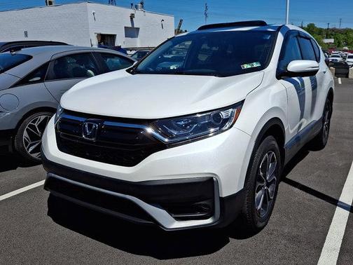 Platinum White Pearl 2020 Honda CR-V AWD EX