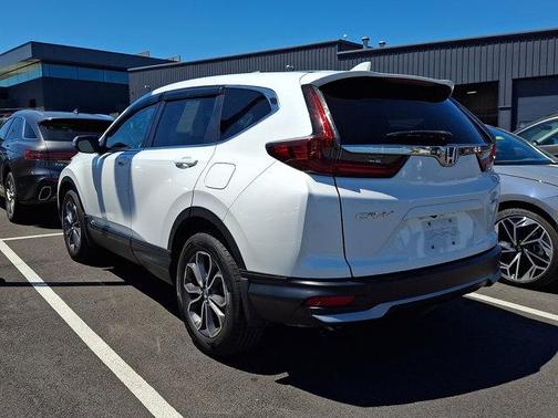Platinum White Pearl 2020 Honda CR-V AWD EX