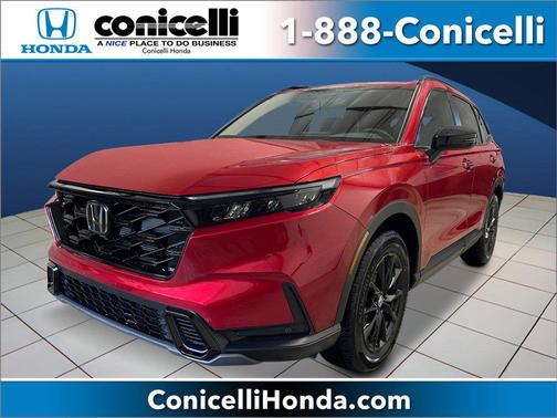 Radiant Red Metallic 2026 Honda CR-V Hybrid Sport-L AWD