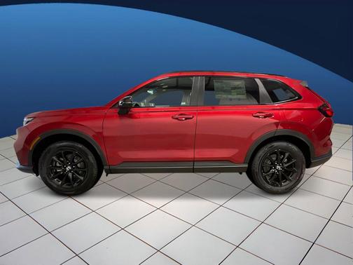 Radiant Red Metallic 2026 Honda CR-V Hybrid Sport-L AWD
