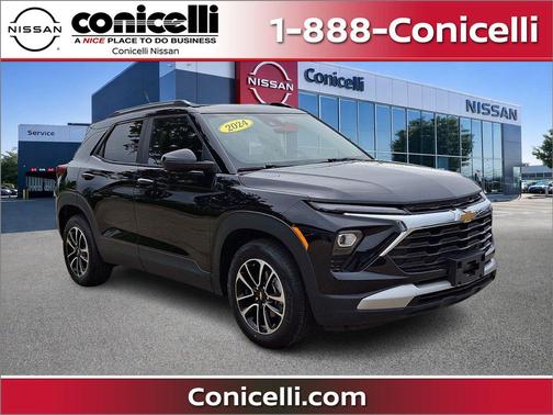Mosaic Black Metallic 2024 Chevrolet Trailblazer LT