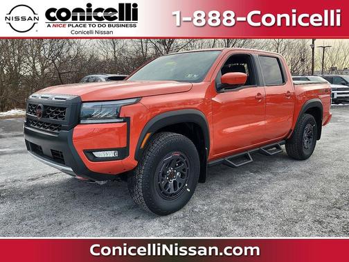 Afterburn Orange 2026 Nissan Frontier PRO-4X